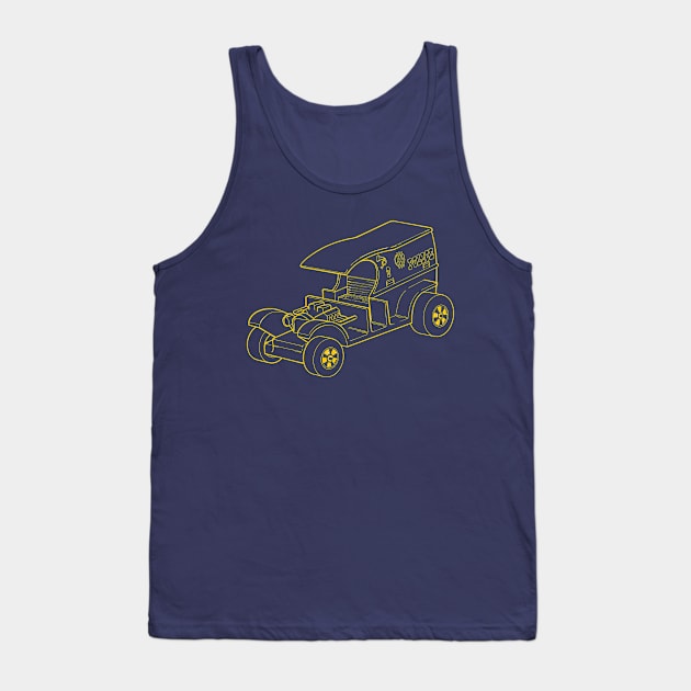 Hot Wheels Paddy Wagon Tank Top by Wyld Bore Creative